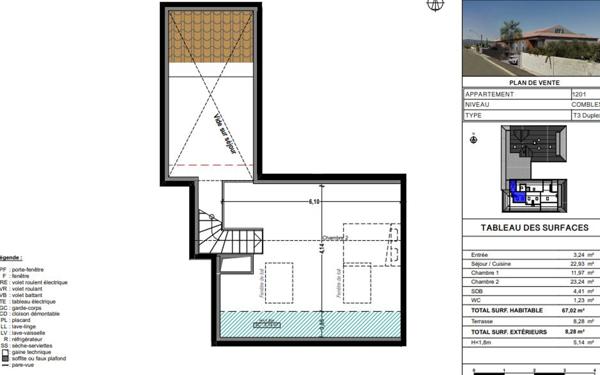 Appartement à vendre    3 pièces • 67,02 m2 Cogolin