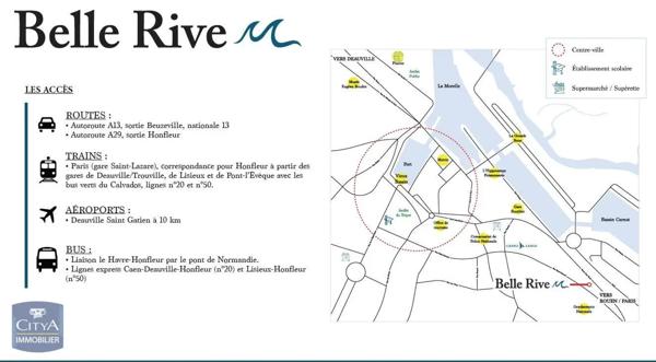 Appartement à vendre 1 pièce 31.38m² Honfleur (14600)