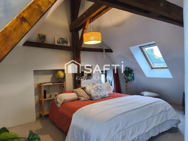 maison pleine de charme 3 chambre et un bureau à st Georges sur Loire