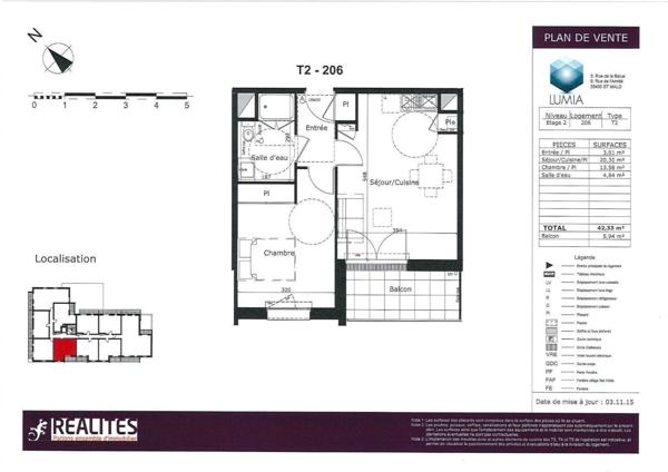 Appartement 2 Pièces 42 M² - 35400 Saint Malo, Saint malo 35400