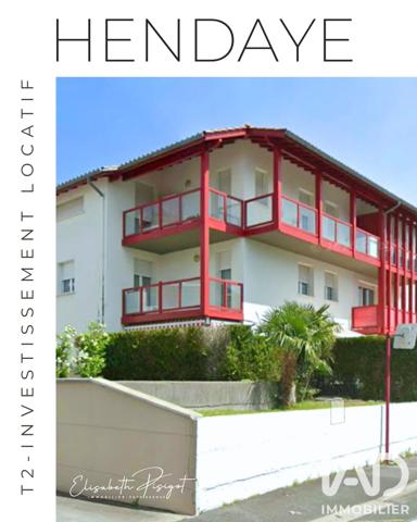Appartement à vendre 2 pièces 42,52 m² Hendaye
