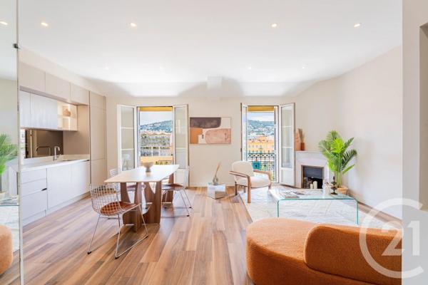 Appartement F3 à vendre  3 pièces - 68,01 m 2   NICE  - 06