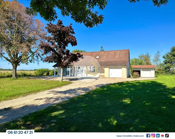 Saint-Cyr (71240) Maison 135 m² | 3 ch | 2504 m²