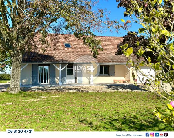 Saint-Cyr (71240) Maison 135 m² | 3 ch | 2504 m²