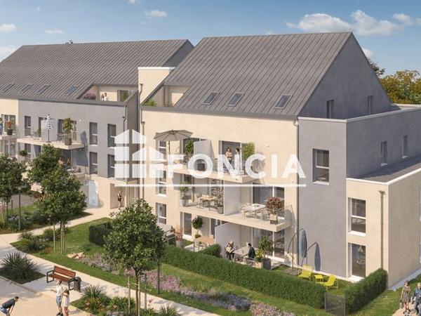 À vendre Appartement 3 pièces 63 m² - Vezin-le-coquet 35132