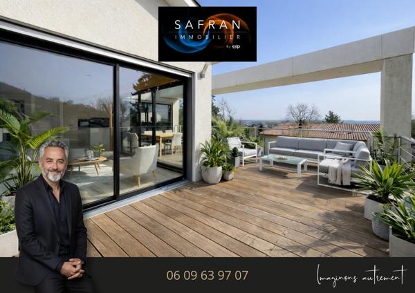 Maison d’architecte 138 m² – Terrasse panoramique, calme absolu et cadre de vie privilégié à La Boisse