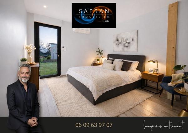 Maison d’architecte 138 m² – Terrasse panoramique, calme absolu et cadre de vie privilégié à La Boisse