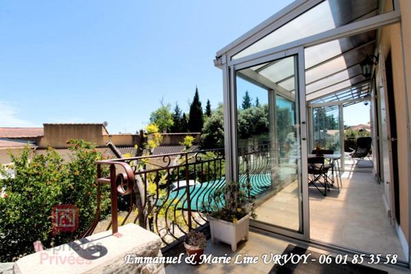 NOVES 13550: Appartement T5 avec véranda et Terrasse