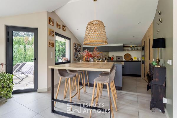 Bâtisse de 1800 rénovée en plein coeur de Tassin le Bourg