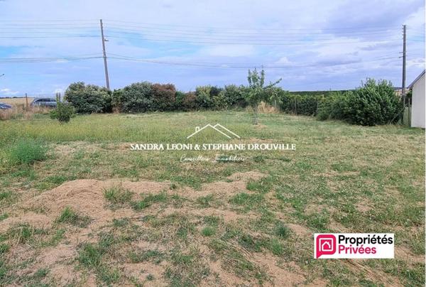 PROCHE LEVES - JOUY  TERRAIN A BATIR de 501 m²