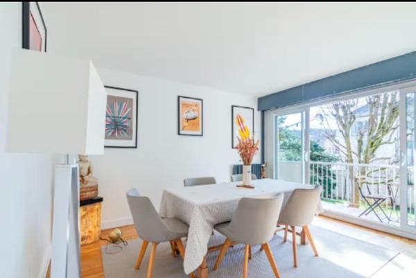 Hyper-centre Orgeval -Appartement lumineux balcons