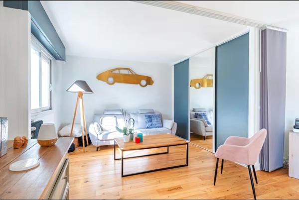 Hyper-centre Orgeval -Appartement lumineux balcons