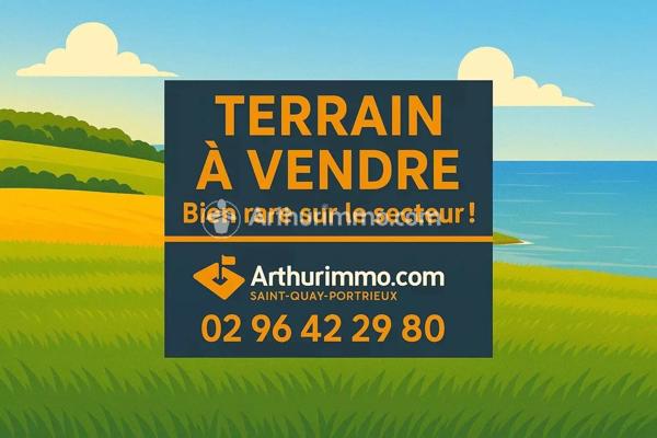 Vente Terrain 1058 m2 à Binic-Étables-sur-Mer