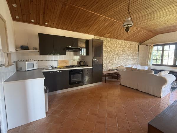 Penne-d'Agenais (47140) LOT ET GARONNE Secteur Penne d-Agenais Charmant Ensemble en Pierre avec Piscine avec hectare terrain