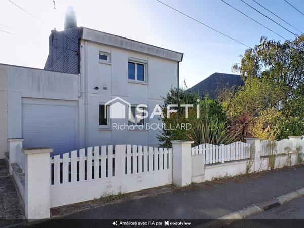 Maison familiale avec jardin au calme à Donges centre