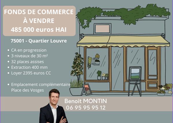 Fonds De Commerce
        
        - 90 m² Exclusivité 485 000 € *
