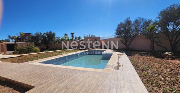 A vendre jolie villa de charme à 28km de Marrakech dans un endroit calme