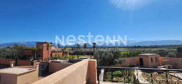 A vendre jolie villa de charme à 28km de Marrakech dans un endroit calme