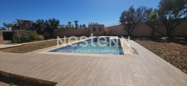 A vendre jolie villa de charme à 28km de Marrakech dans un endroit calme