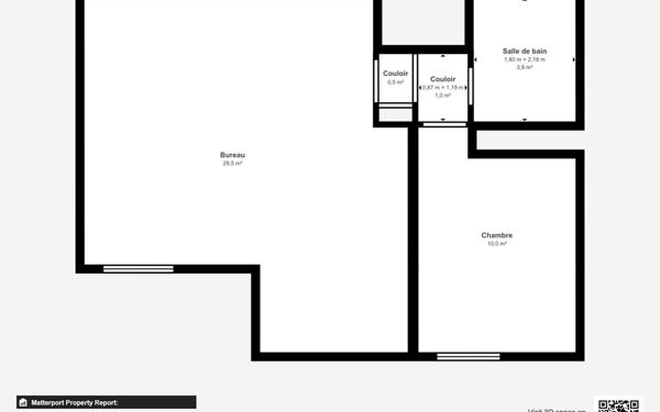 Appartement à vendre    2 pièces • 47,36 m2 Rodez