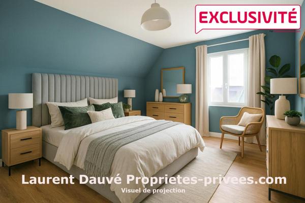 45160 OLIVET - Spacieuse maison sur s/sol, 4 chambres et 1 bureau - Sud Olivet