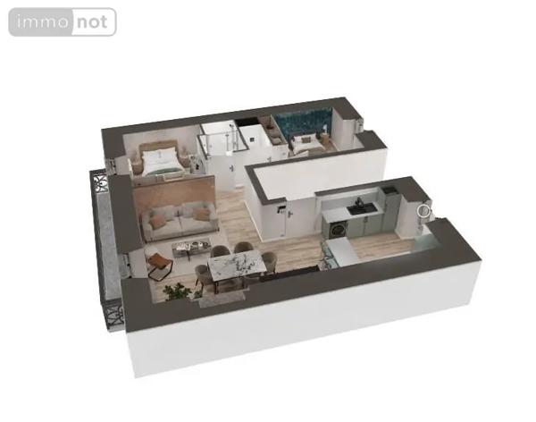 Achat - Appartement Auray 56400 3 pièces 56 m 2 9 m 2