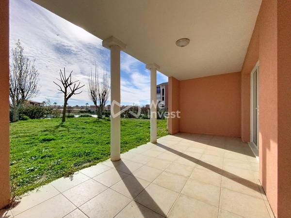 T2/3 en rez-de-jardin face au chenal - La Coudalère - 51,26m²