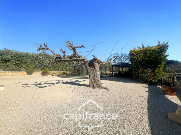 Propriété de plain pied en campagne vue panoramique, construction 1980, habitation de 177m2 3/4 chambres sur un terrain de 2280m2