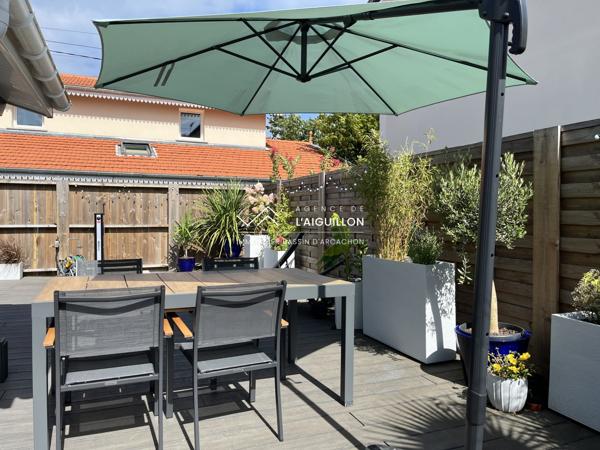 Maison de type 3, de plain pied à l'Aiguillon, Arcachon