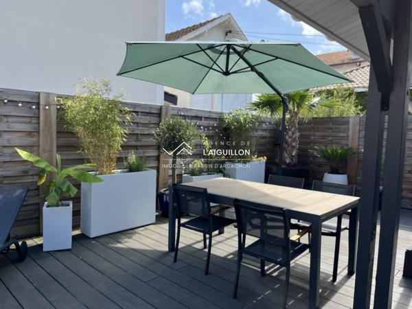 Maison de type 3, de plain pied à l'Aiguillon, Arcachon