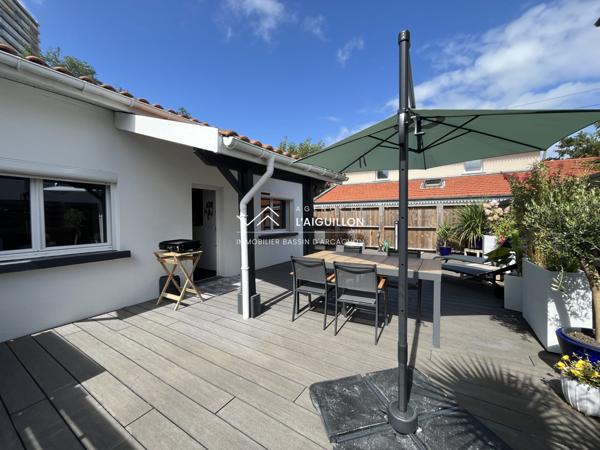 Maison de type 3, de plain pied à l'Aiguillon, Arcachon
