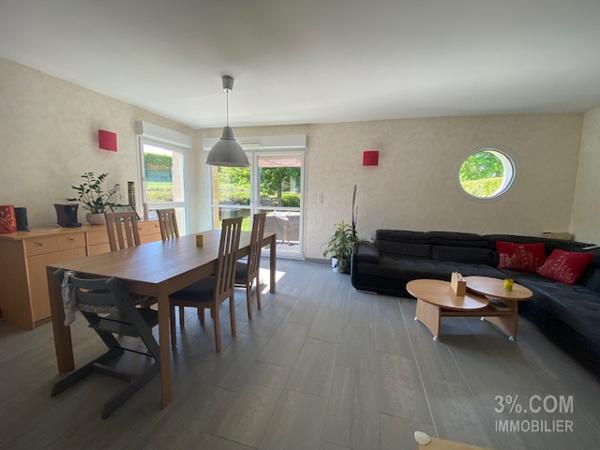 3%.COM Beau duplex avec 3 chambres en rez de jardin Mutzenhouse (67270)