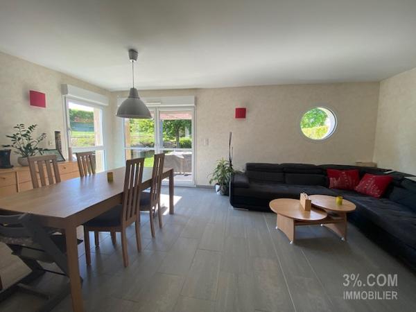 3%.COM Beau duplex avec 3 chambres en rez de jardin Mutzenhouse (67270)