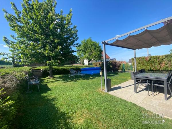 3%.COM Beau duplex avec 3 chambres en rez de jardin Mutzenhouse (67270)