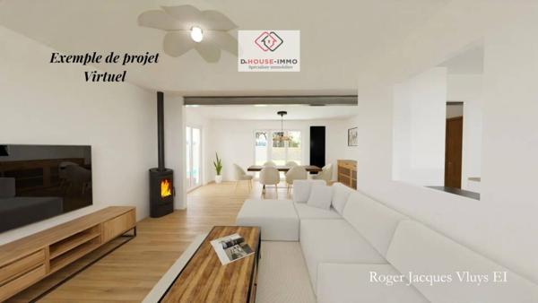 Maison à vendre 6 pièces de 102 m²