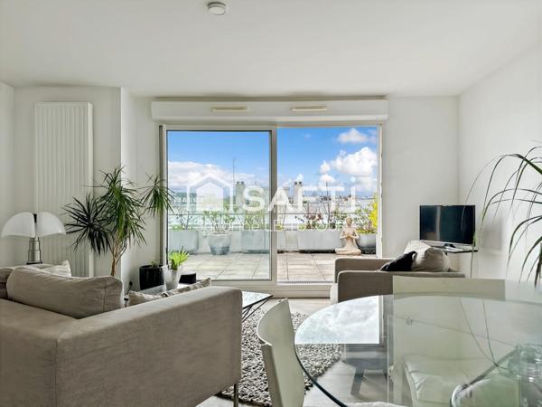 Emplacement idéal, appartement T3 au dernier étage