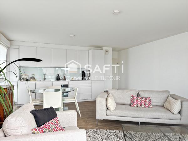 Emplacement idéal, appartement T3 au dernier étage