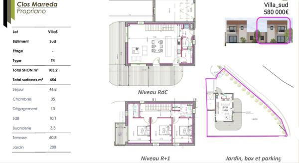 Appartement à vendre 4 pièces 105 m² Propriano