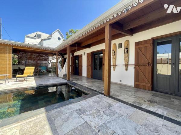 SAINT PIERRE CENTRE VILLE VILLA T4 PLAIN PIED 