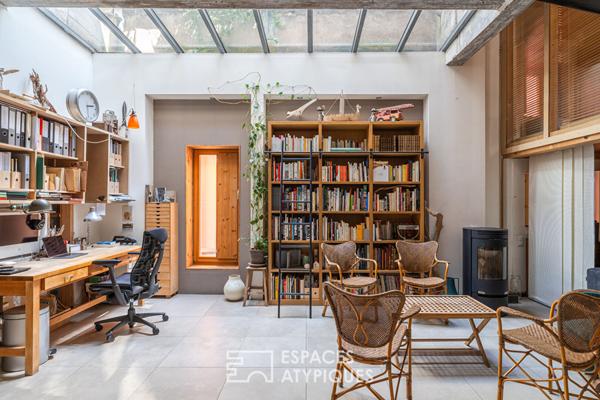 Maison-loft en coeur de ville à l’abri des regards