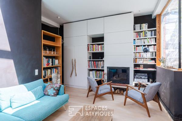 Maison-loft en coeur de ville à l’abri des regards