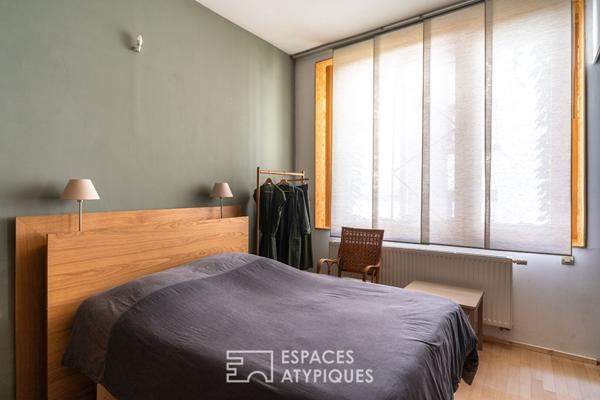 Maison-loft en coeur de ville à l’abri des regards