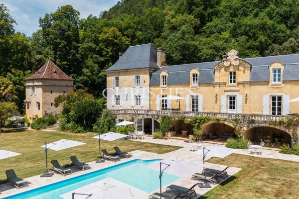Château privé d’exception avec une activité de chambres d’hôtes de luxe établie