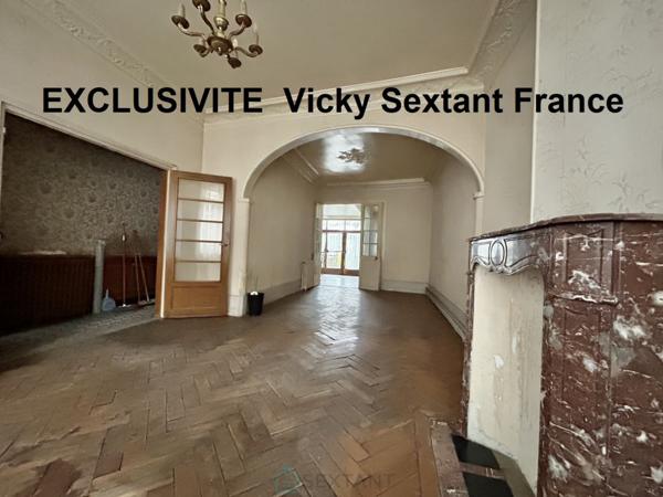 Maison Bourgeoise avec grand jardin à 5 mns de la gare.