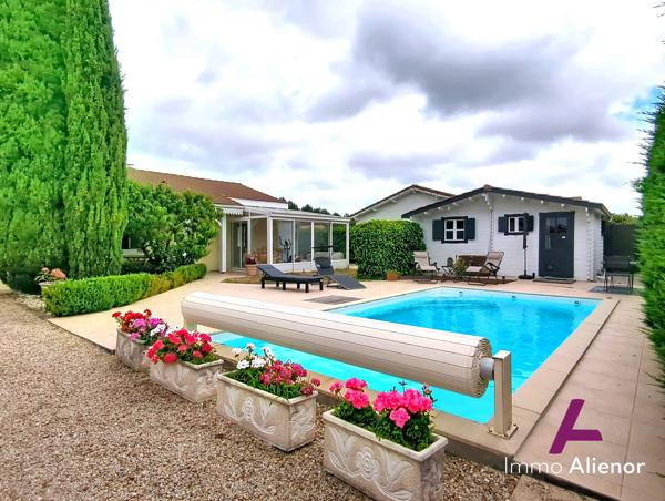 Maison 5 pièces 140 m² avec chalet et piscine