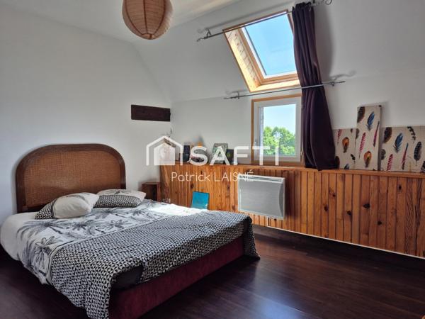 maison de 155 m² avec 4 chambres et magnifique jardin