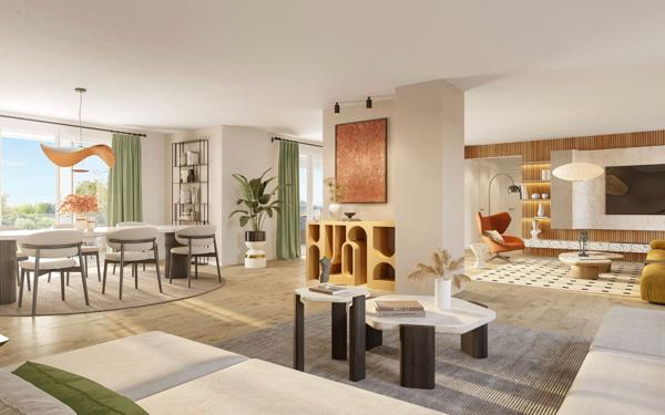 Appartement à vendre    2 pièces • 45,50 m2 Aix-en-Provence