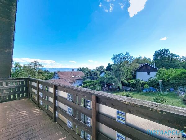 T3 58m² à personnaliser avec balcon, cave et 2 stationnements - CROZET – Secteur Villeneuve