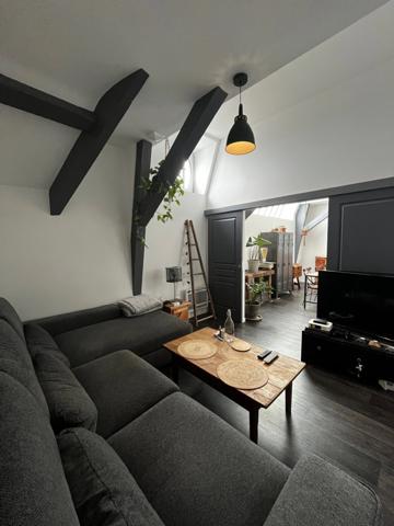 SAUMUR CENTRE-VILLE, Appartement rénové 2 chambres et bureau rénové au pied des commerces.