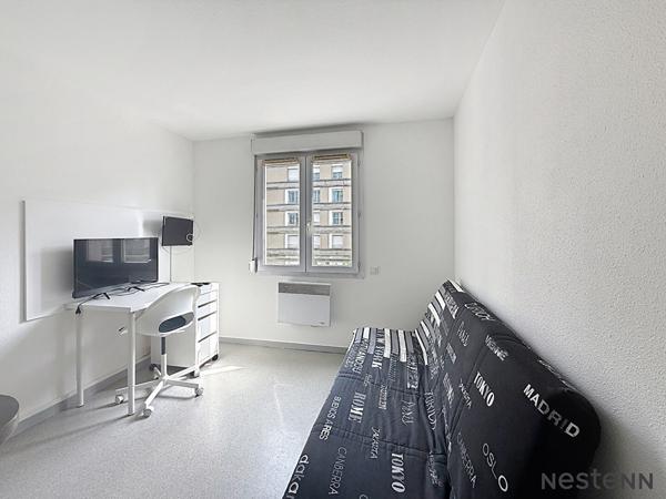 Studio meublé et loué de 19.65m2 dans une résidence sécurisée !